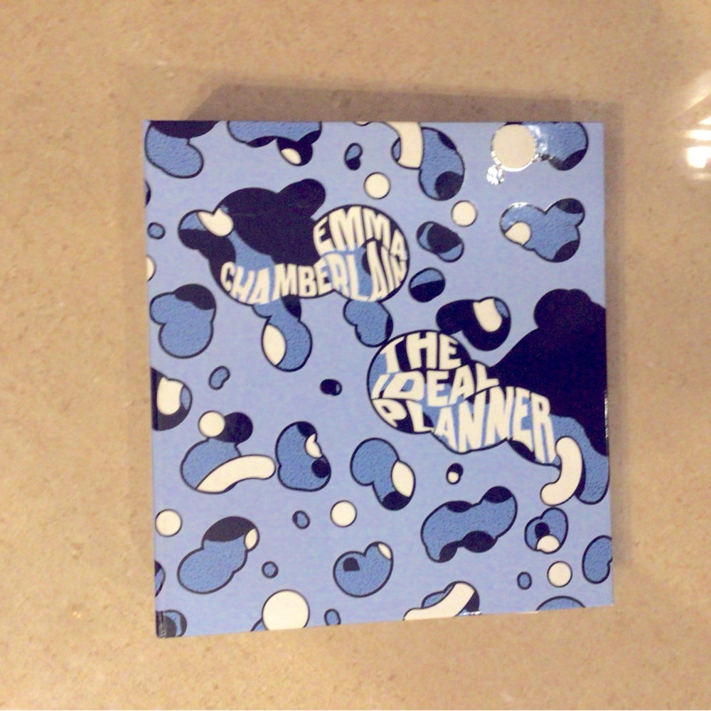 Emma Chamberlain, The ideal planner hard cover.